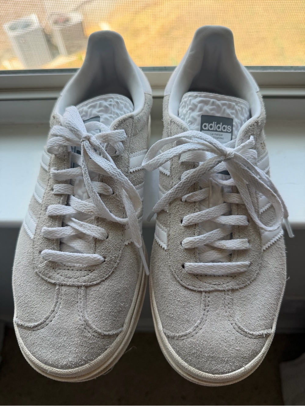 Women’s Adidas Gazelle Bold - Gray